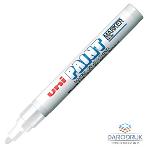 Uni Profesjonalny marker olejowy UNI PX-20 biały