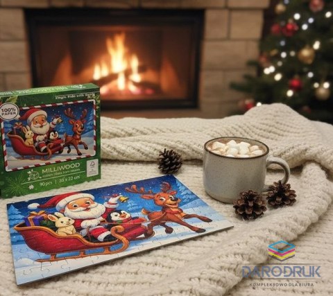 Alexander Puzzle Jingle Ride with Santa 90 el. Alexander (50875)