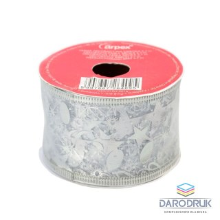 Arpex Wstążka 50x2,74 [mm x m] srebrny Arpex (BN5182SRE)