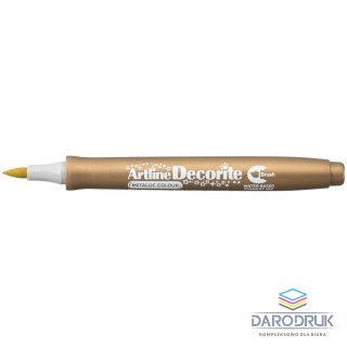 Artline Marker specjalistyczny metaliczny decorite wkład złoty pędzelek końcówka Artline (AR-035 9 6)
