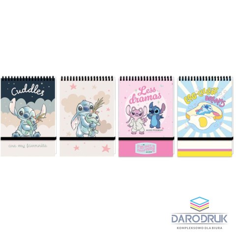 Beniamin Notes (notatnik) A6 Stitch 96k. krata Beniamin