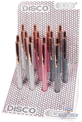 Cresco Długopis DISCO wkład niebieski 1,0mm Cresco (750015)
