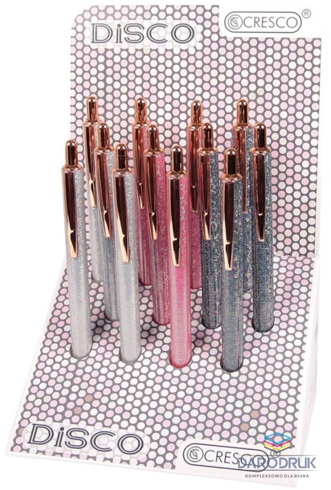 Cresco Długopis DISCO wkład niebieski 1,0mm Cresco (750015)