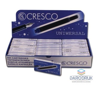Cresco Naboje krótkie uniwersalne 5 szt niebieskie Cresco
