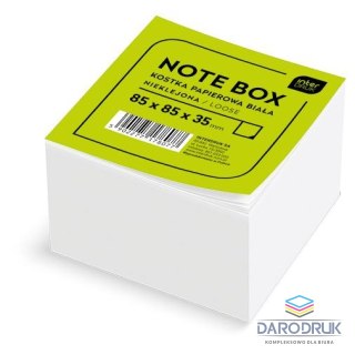 Interdruk Kostka papierowa biały [mm:] 85x85x 35 Interdruk (KOSPAPNK)