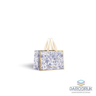 Interdruk Torba prezentowa A5 GOLD 18x23x10 Interdruk (190g mała pozioma)