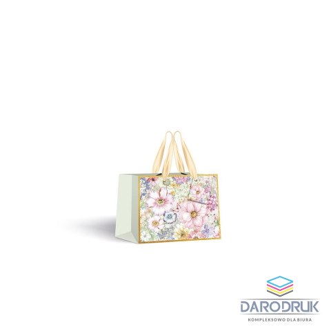 Interdruk Torba prezentowa A5 GOLD 18x23x10 Interdruk (190g mała pozioma)