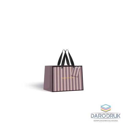 Interdruk Torba prezentowa A5 GOLD 18x23x10 Interdruk (190g mała pozioma)