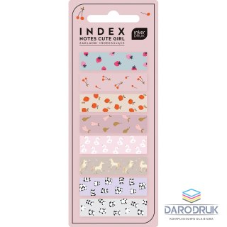 Interdruk Zakładki indeksujące CUTE GIRL 200k Interdruk (IZAKINDCUTE)