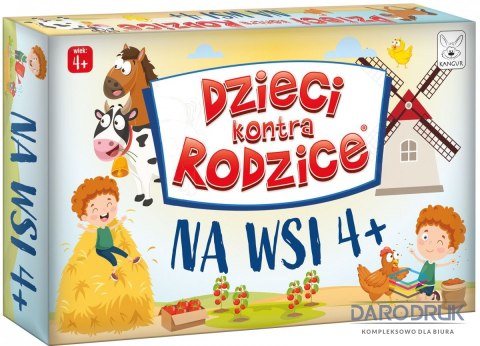 Kangur Gra karciana Dzieci kontra rodzice Na wsi 4+ Kangur
