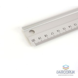 Leniar Linijka aluminiowa 20cm Leniar (30360)