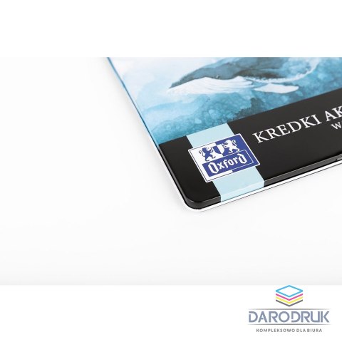 Oxford Kredki akwarelowe metal box 24 kol. Oxford (400174561)