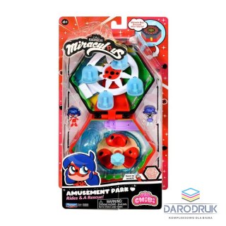 Orbico Sp. Z O.o. Figurka MIRACULOUS BIEDRONKA I CZARNY KOT Chibi Park Rozrywkowy Orbico Sp. Z O.o. (50553)