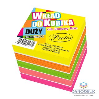 Protos Kostka papierowa mix [mm:] 84x84x 70 Protos
