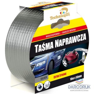 Technicqll Taśma specjalnego przeznaczeniax10 [mm x m] srebrna Technicqll (T-284)