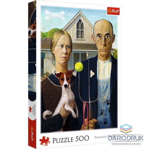 Trefl Puzzle American Gothic 500 el. Trefl (37526)