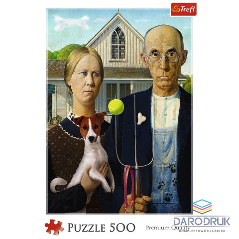 Trefl Puzzle American Gothic 500 el. Trefl (37526)