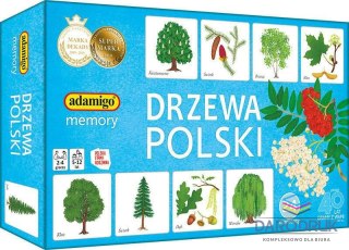 Adamigo Gra pamięciowa DRZEWA POLSKIE Adamigo