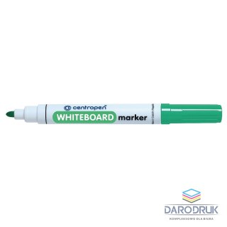 Centropen Marker suchościeralny 8559 wkład zielony 2,5mm okrągła końcówka Centropen
