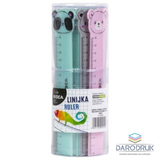 Defa Linijka plastikowa Kidea 15cm Defa (LF15CMKAD)