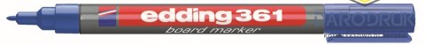 Edding Marker suchościeralny 361 wkład niebieski 1,0mm płaska/szpic końcówka Edding
