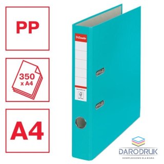 Esselte Segregator dźwigniowy Ekonomiczny A4 50mm turkusowy Esselte (81175)