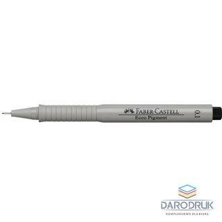 Faber Castell Cienkopis kreślarski Ecco Pigment wkład czarny 0,1mm 1kol. Faber Castell (FC166199)