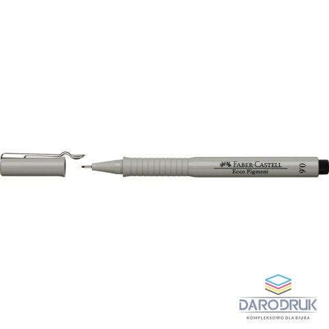 Faber Castell Cienkopis kreślarski Faber-Castell Ecco Pigment 0,6 mm czarny (FC166699)