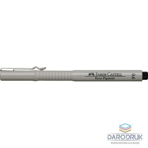 Faber Castell Cienkopis kreślarski Faber-Castell Ecco Pigment 0,6 mm czarny (FC166699)