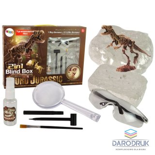 Lean Zestaw kreatywny dla dzieci Archeologiczny 2w1 Dinozaur Szkielet Tyranozaur Lean (13005)