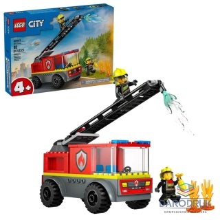Lego Klocki konstrukcyjne City Wóz strażacki z drabiną Lego (60463)