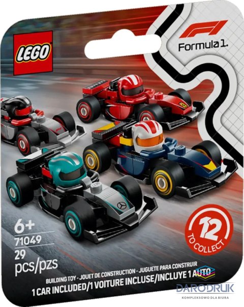 Lego Klocki konstrukcyjne Formuła 1 Kolekcjonerskie bolidy F1® Lego (71049)