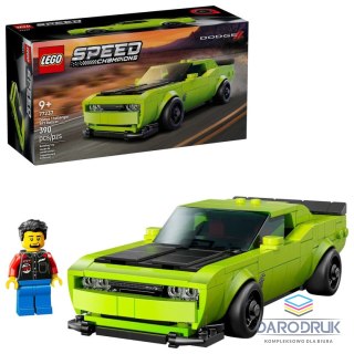 Lego Klocki konstrukcyjne Speed Champions Samochód sportowy Dodge Challenger SRT Hellcat Lego (77237)