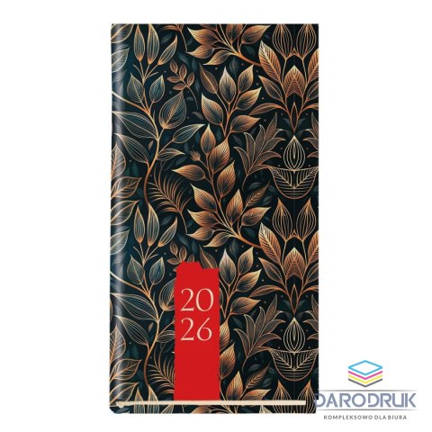 Michalczyk i Prokop Kalendarz książkowy (terminarz) Koliber 75mm x 130mm Michalczyk i Prokop (320F-01)