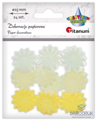 Titanum Ozdoba materiałowa Craft-Fun Series kwiatki Titanum (22YX0825-16D)