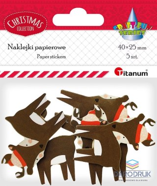 Titanum Ozdoba papierowa Craft-Fun Series renifer Titanum (DIY-CH-MA-017)