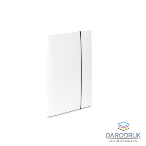 VauPe Teczka kartonowa na gumkę Soft 20 mm A4 biały 450g VauPe (302/07)
