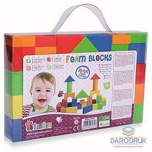 Bam Bam Klocki pozostałe piankowe Bam Bam (301693)