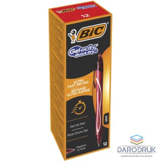 Bic Długopis żelowy długopis wymazywalny wkład czerwony 0,3mm Bic (94984)