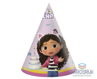 Godan Czapka party Koci domek Gabby mix papier Godan (95762)