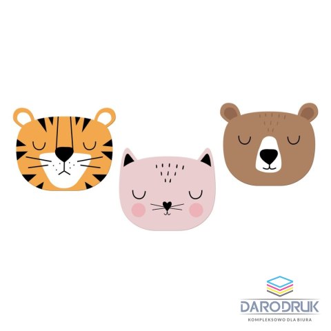 Interdruk Podkład na biurko BB FRIENDS 5902277314772 brązowy plastik Interdruk