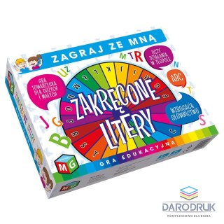 Multigra Gra edukacyjna ZAKRĘCONE LITERY Multigra