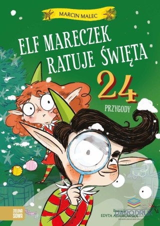 Aksjomat Książka dla dzieci Elf Mareczek ratuje Święta. 24 przygody Aksjomat