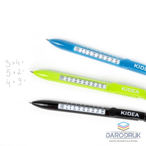 Derform Długopis standardowy Kidea wkład niebieski Derform (DTMKAD)