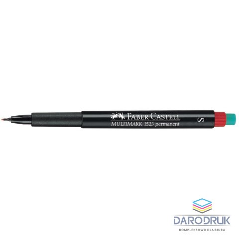Faber Castell Foliopis Faber Castell Multimark czerwony 0,4 mm