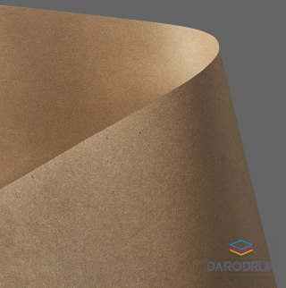 Galeria Papieru Papier ozdobny (wizytówkowy) A4 kraft beż piaskowy 230g Galeria Papieru (204426)