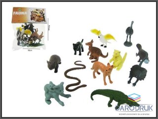 Hipo Figurka Zwierzęta dzikie Australia 6-8cm 12sztuk Hipo (HHZ18)