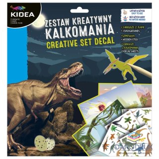 Kidea Zestaw kreatywny Dinoaury Kidea (ZKRKAKA)