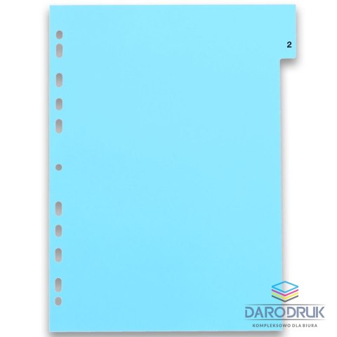 Oxford Przekładka numeryczna A4 mix 12k 1-12 [mm:] 225x300 Oxford (100204769)