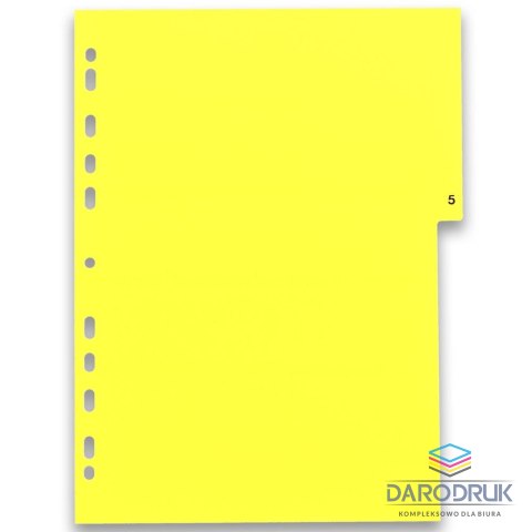 Oxford Przekładka numeryczna A4 mix 12k 1-12 [mm:] 225x300 Oxford (100204769)